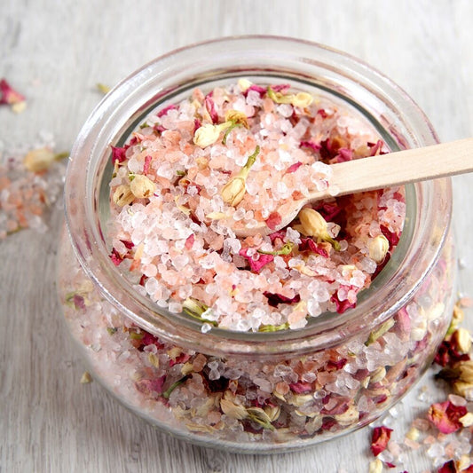 D.I.Y. Rose Bath Salts Recipe