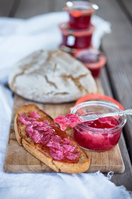 Homemade Organic Rose Petal Jam