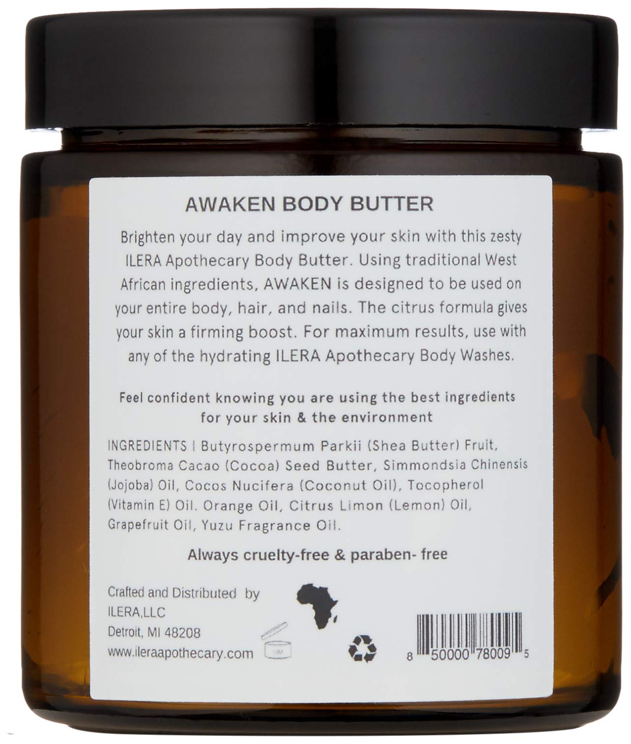 Awaken Moisturizing   Body Butter - ILERA Apothecary 
